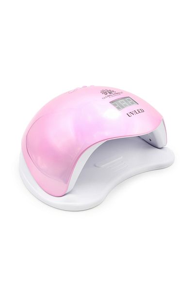 global fashion Lampa unghii LED/UV L-1100, Global Fashion, 72W, display digital, roz