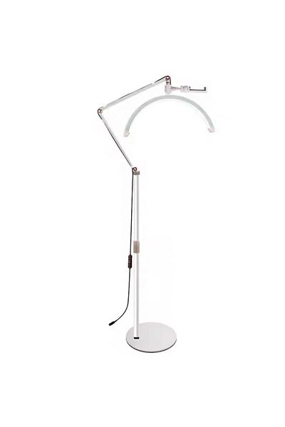 global fashion Semicircular lamp with phone holder, FS101, white