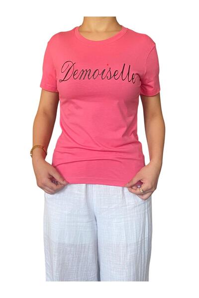 DEMOİSELLE Γυναικείο μπλουζάκι με στάμπα