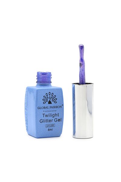 global fashion Oja semipermanenta Twilight Glitter 8ml, 203