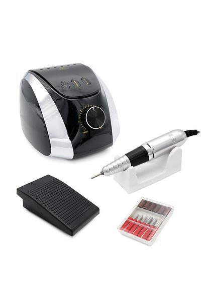 global fashion Professional nail drill, electric file M13, Global Fashion, 35000 rpm, 68W, Black