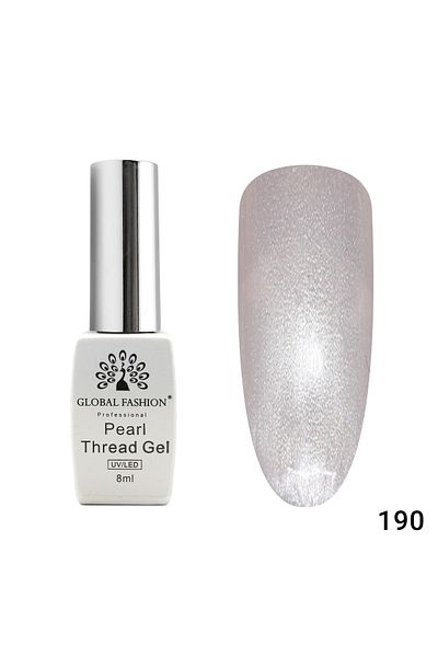 global fashion Oja semipermanenta Pearl Thread 8ml, 190