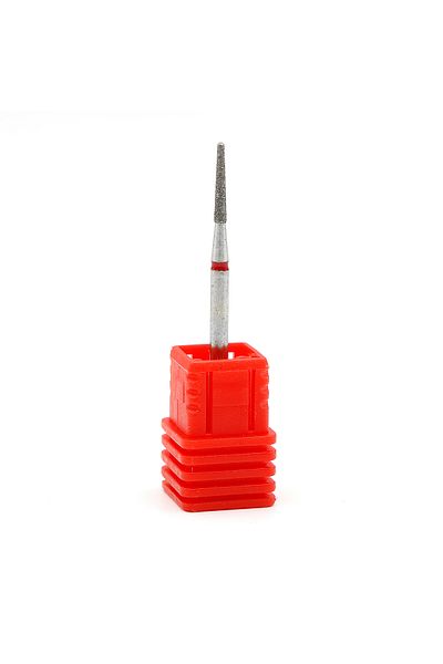 global fashion Diamond cuticle bit Rounded conical 850/014R Red