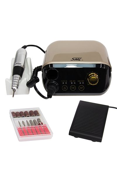 global fashion Electric manicure and pedicure drill SML 35000 rpm, M1, Local Gold
