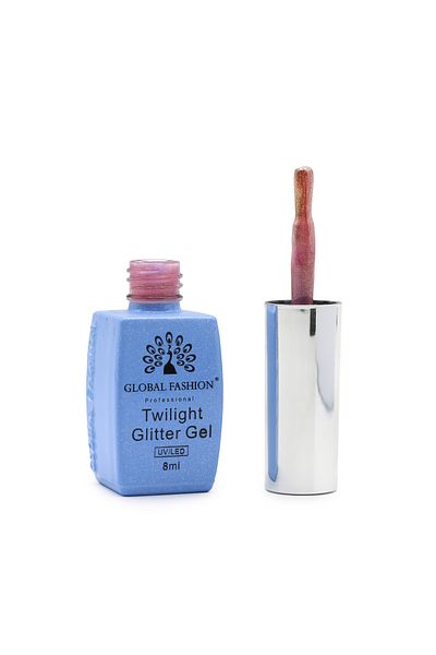 global fashion Oja semipermanenta Twilight Glitter 8ml, 201