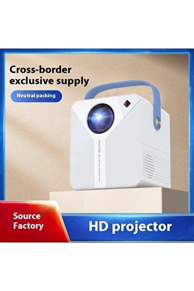 DeftHike Android 1080P Mini Taşınabilir Wifi Projeksiyon Cihazı Ev Tipi Sinema Sistemi