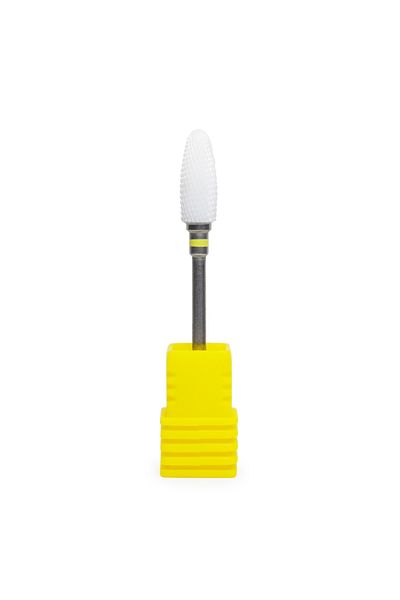 global fashion Bit / milling cutter, ceramic, yellow, XF 3/32 Flame ST(C)
