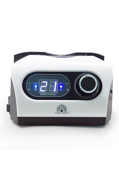 global fashion Electric file for manicure and pedicure Global Fashion 50000 rpm 80W, ZS-717- White