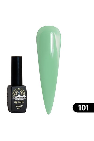 global fashion Oja semipermanenta BLACK ELITE, Global Fashion 8 ml, 101