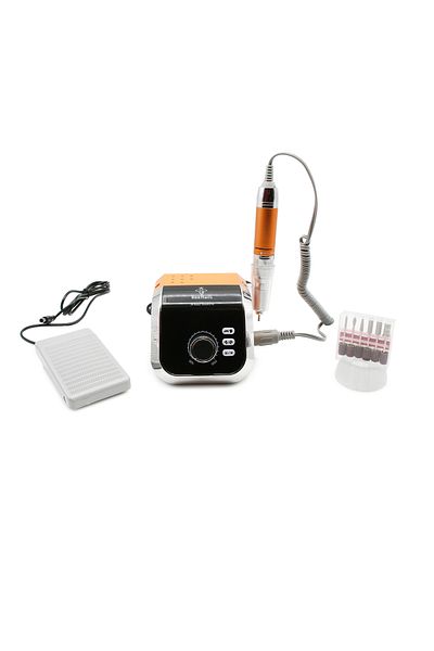 global fashion Manicure and pedicure machine BSDQ-613 Bee Nails, 45000 rotations and 65 watts, Orange
