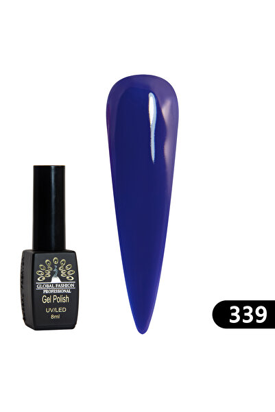 global fashion Oja semipermanenta Black Elite, Global Fashion 8 ml, 339