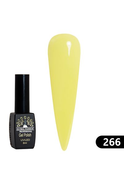 global fashion Oja semipermaneta BLACK ELITE, Global Fashion 8 ml, 266