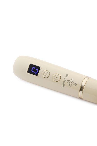 global fashion Electric manicure file with battery YA03-002, 20000 rpm, beige