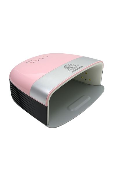 global fashion Professional LED/UV nail lamp G-48, Global Fashion, 48W, timer, removable bottom, pink