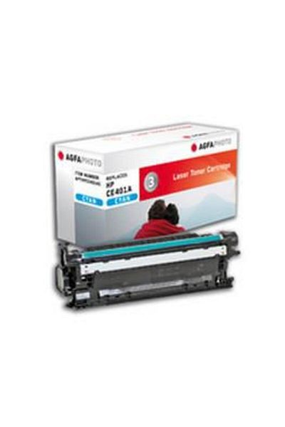 HP Toner cyan AgfaPhoto, înlocuiește CE401A, 6000 de pagini, APTHPCE401AE