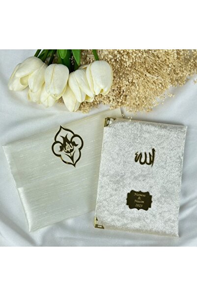 ArmoniResinArt Şantuk Keseli Yaseen Kitabı Seti – 20 Adet Kişiselleştirilmiş ...