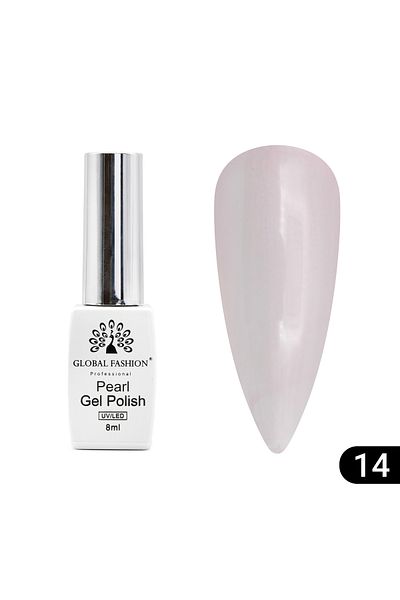 global fashion Oja semipermanentă Pearl 8 ml, 14