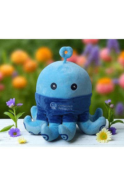 e-life shop Realistic Looking Cute Octopus Plush Toy – 30 cm |   Soft Textured Sleep & Play Companion