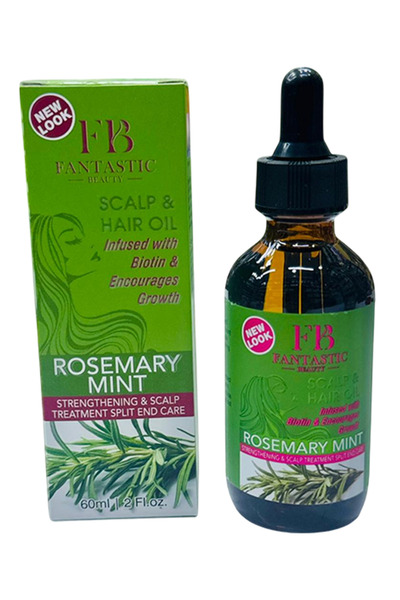 MACON زيت الشعر وفروة الرأس الرائع بالروزماري والنعناع مع البيوتين، لنمو الشع...