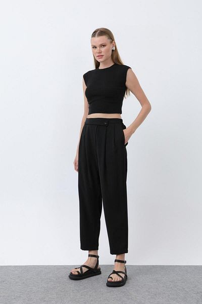 Puane Women's Fabric Trousers 18245