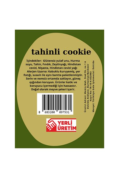 Dolc'ida Dolcida Gluten-Free Tahini Cookies 70Gr