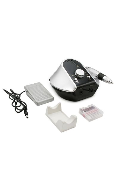 global fashion Manicure and pedicure machine 45000 rpm, 65W Global Fashion 720, silver