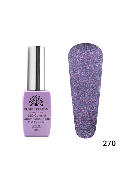 global fashion Oja semipermanenta Chameleon Disco 32D 8ml, 270