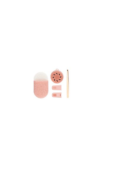 Livarno home Livarno home 5-piece cosmetic utensil set, pink