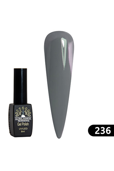 global fashion Oja semipermanenta BLACK ELITE, Global Fashion 8 ml, 236