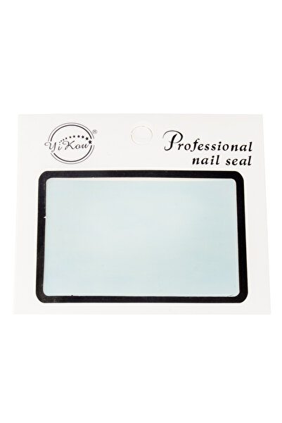 global fashion Διακοσμητικό φύλλο για νύχια, Yi Kou 01, μπλε