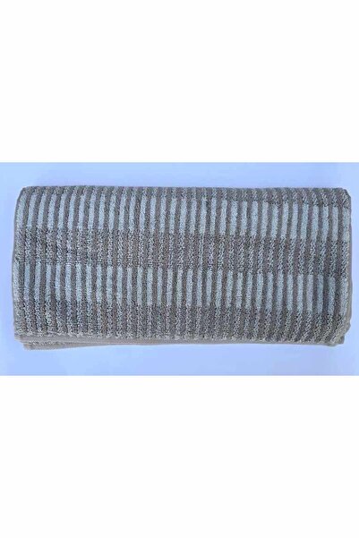 Özdilek Striped/Brown Bath Towel 90*150