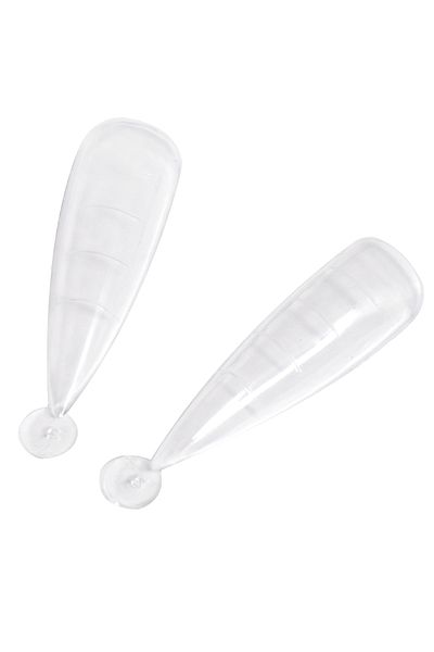 global fashion Tipsuri reutilizabile pentru realizarea extensiilor, Polygel, forma migdala, set 120 buc