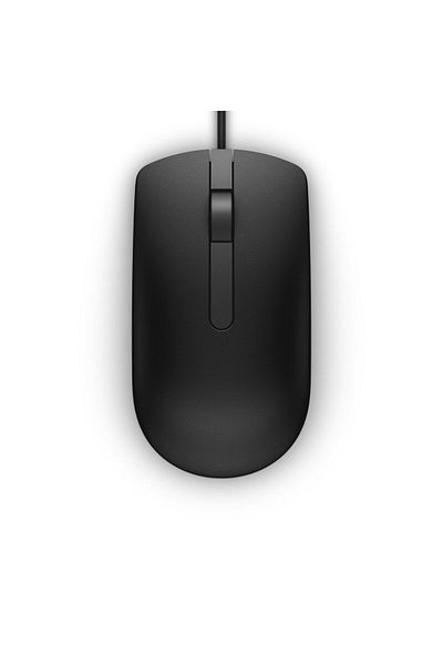 Dell mysz USB EM RT MS116 LTON B, 2V5MN