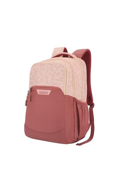 American Tourister Alden Backpack - Powder Pink - 1 Year Global Warranty
