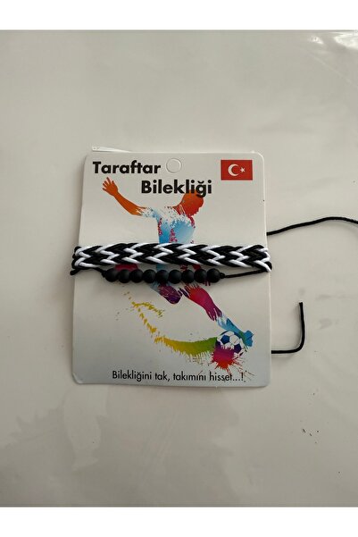 SÜSLÜTASARIM Taraftar bileklik(1 adet)Beşiktaş