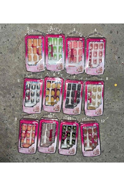 global fashion Set 24 unghii false, Global Fashion, roz, 7-2