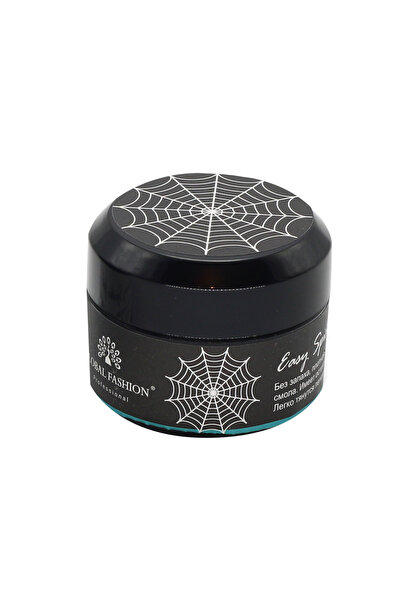 global fashion Έγχρωμο τζελ, Spider gel 5 gr, μαύρο