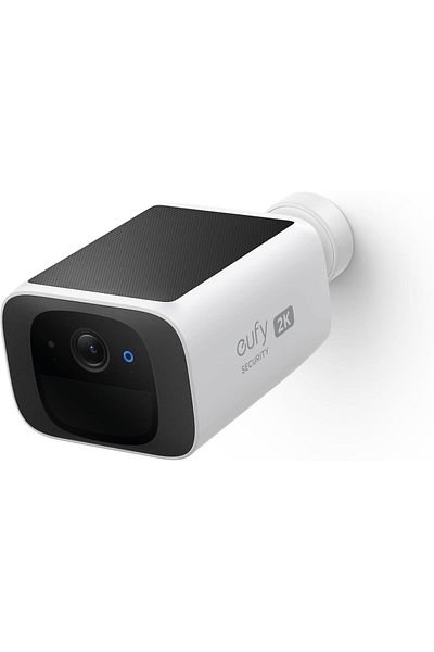 Eufy Security S220 SoloCam Solar Security Camera Outdoor Wireless, Continuous Power, 2K Resolution H