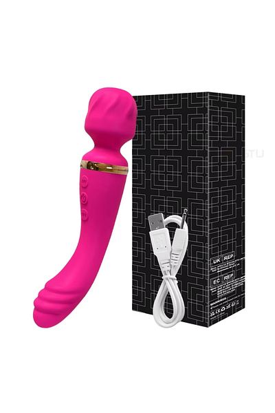 OEM Powerful Bar Toy Wand Toys for Woman Dual Motor Clit G-Spot ]Stimulator Vibrations Toy for Couple