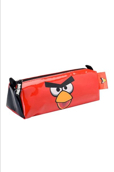 Hakan Çanta Angry Birds Licensed Red Single Compartment Pen Bag, Pen Holder, Pen Case