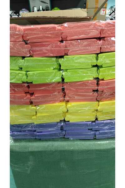 global fashion Separatoare pentru degete , spumă, 100 perechi (200 buc), culoare verde deschis