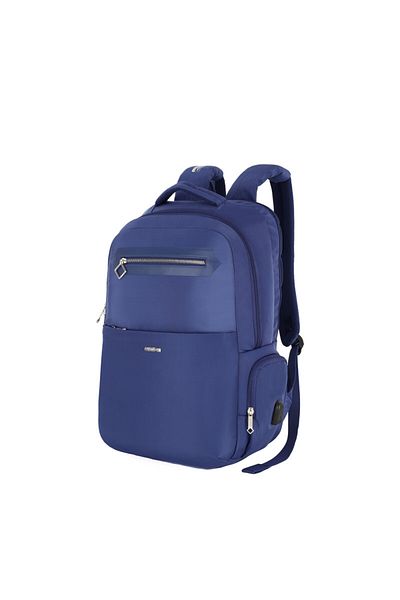 American Tourister JIT Backpack - Blue - 1 Year Global Warranty