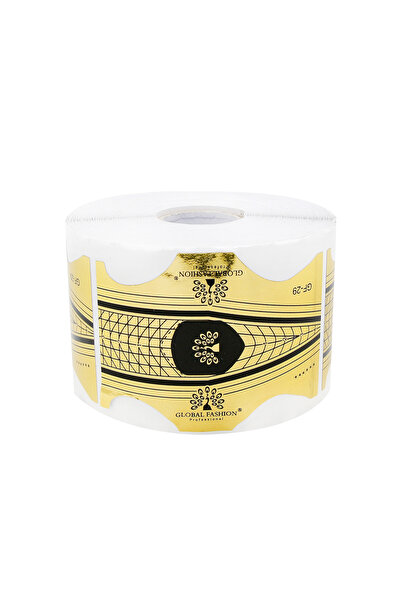 global fashion Χάρτινα πρότυπα κατασκευής νυχιών, GF-29, 300 τεμάχια