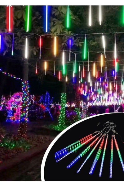 ULBAY AVİZE Meteor Led 8 Tüp RGB Kayan Meteor Led