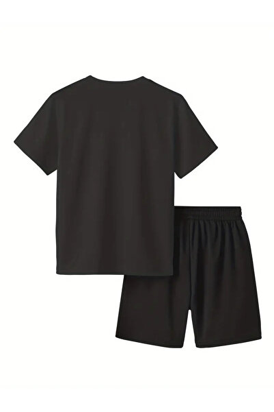 haha Boy's Mcqueen Themed T-Shirt - Shorts Set