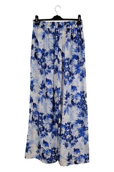 SEDNA 3213 Patterned Trousers with Elastic Waist
