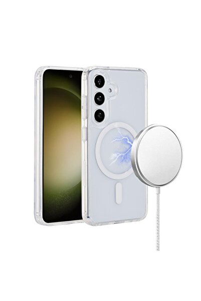 eSTUFF Husă Magnetică Transparentă Oslo S24+ Galaxy, Reciclat TPU