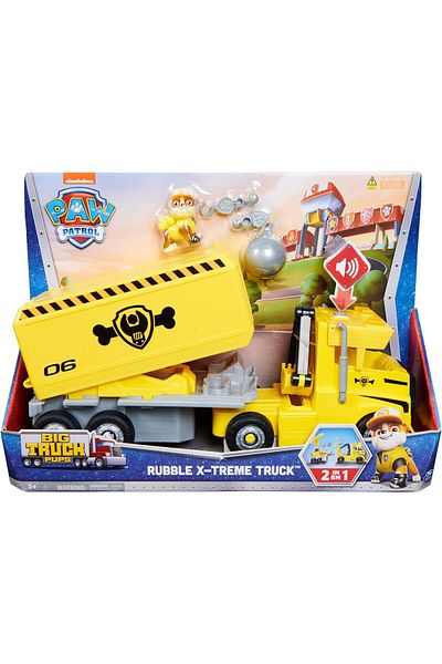 Spin Masters Paw Patrol Big Truck Pups Rubble X-Treme Deluxe 6064242