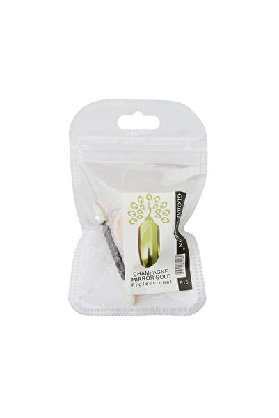 global fashion Χρώμα νυχιών Champagne Mirror Gold B15