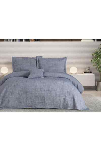 Özdilek Bedspread Essence Indigo Single Size
